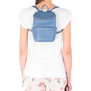 Matt & Nat Dusk Blue Vegan Leather Backpack